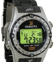 Часы DAKOTA Atomic Timer Wrist Watch Silver