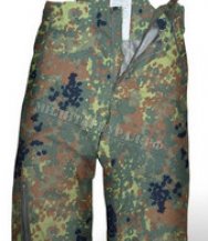 Брюки Bundeswehr мембрана Flecktarn