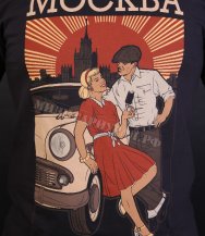 Футболка Mother Russia Москва Black